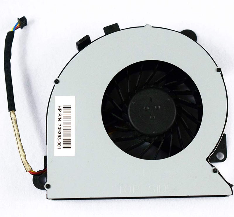 Rangale CPU Cooling Fan for HP Pavilion 23 18 All-in-One 18-1200 18-1200CX 18-1000 AiO Lugo Arch Amber Cooler 739393-001 6033B0035601 BUB0812DD DFS651312CC0T - Image 2